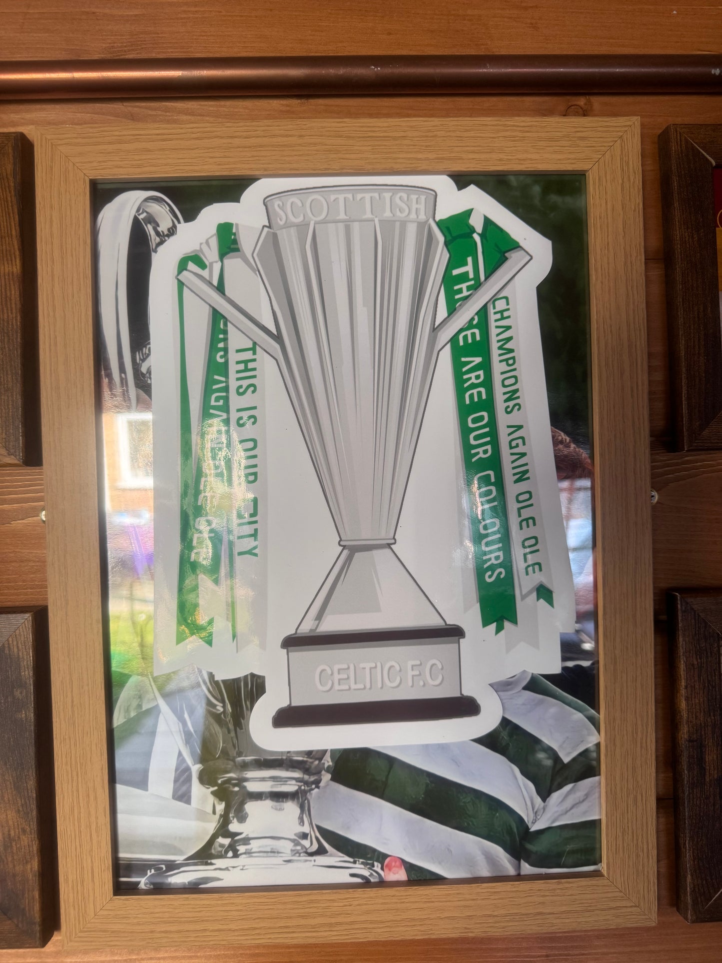 Premier league trophy stickers