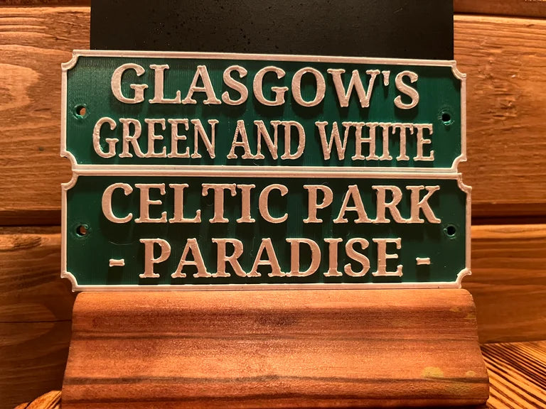 Celtic park / Glasgow’s green and white double