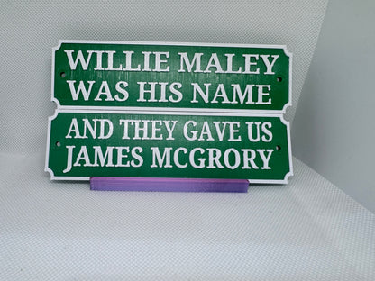 Willie Maley and James McGrory double pack