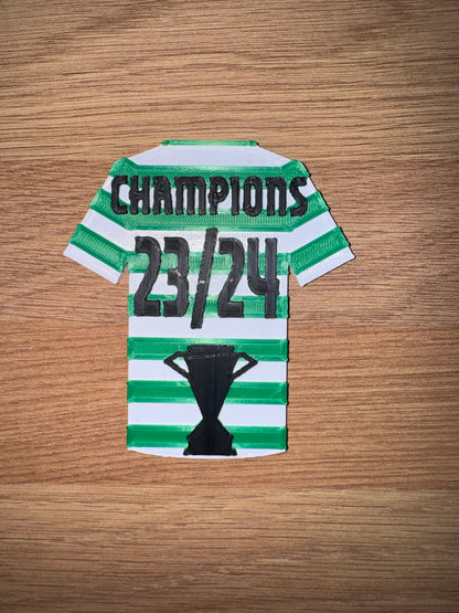 Celtic Scottish Premiership champions shirt magnets