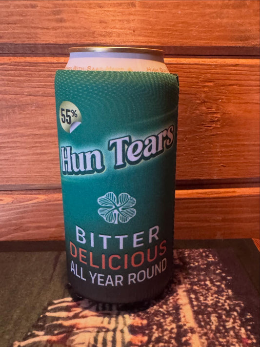Celtic FC Hun Tears 500ml Can Cooler – Tall Boy Koozie – Football Banter Gift