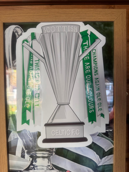 Premier league trophy stickers