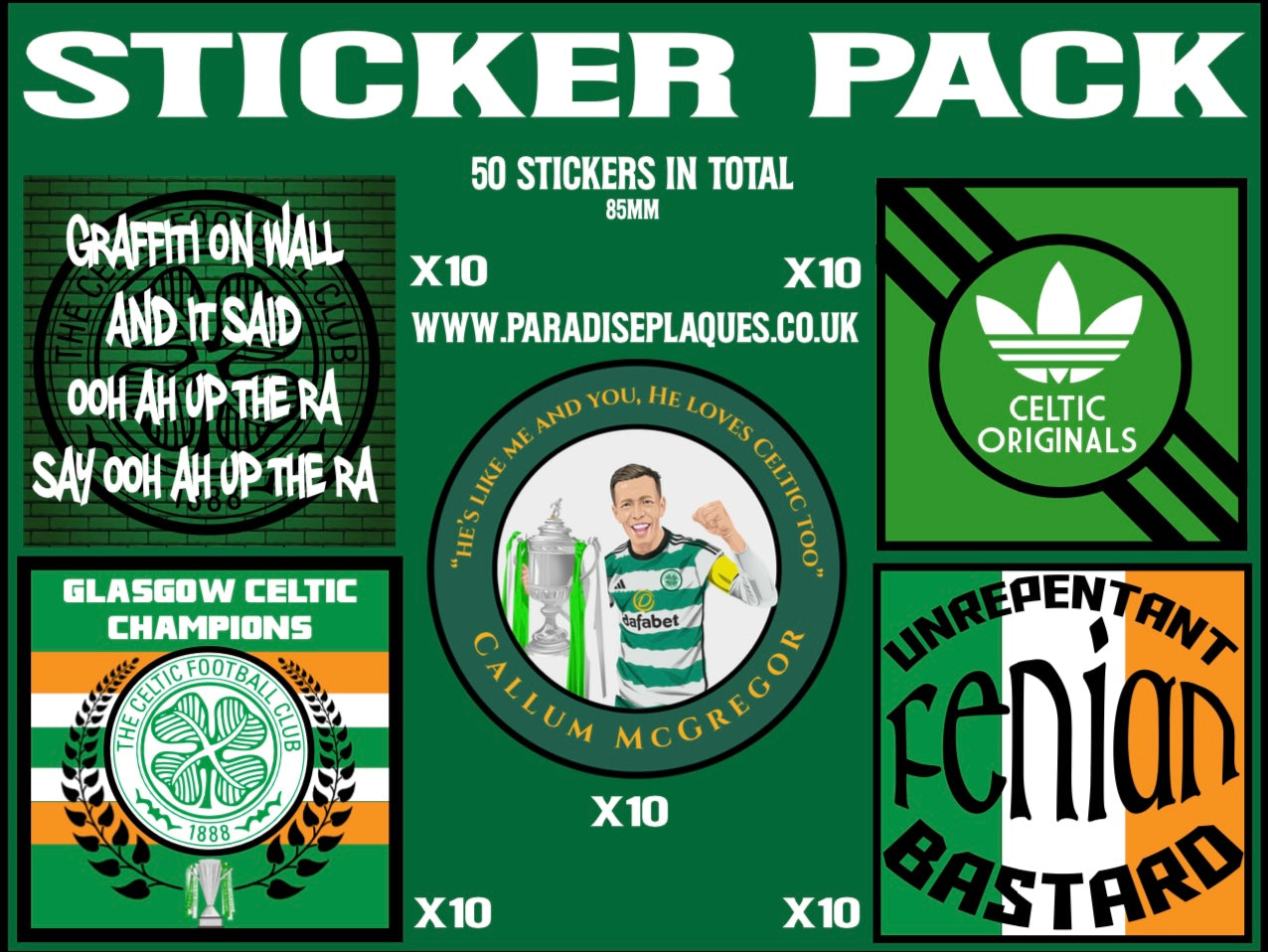 Celtic sticker packs