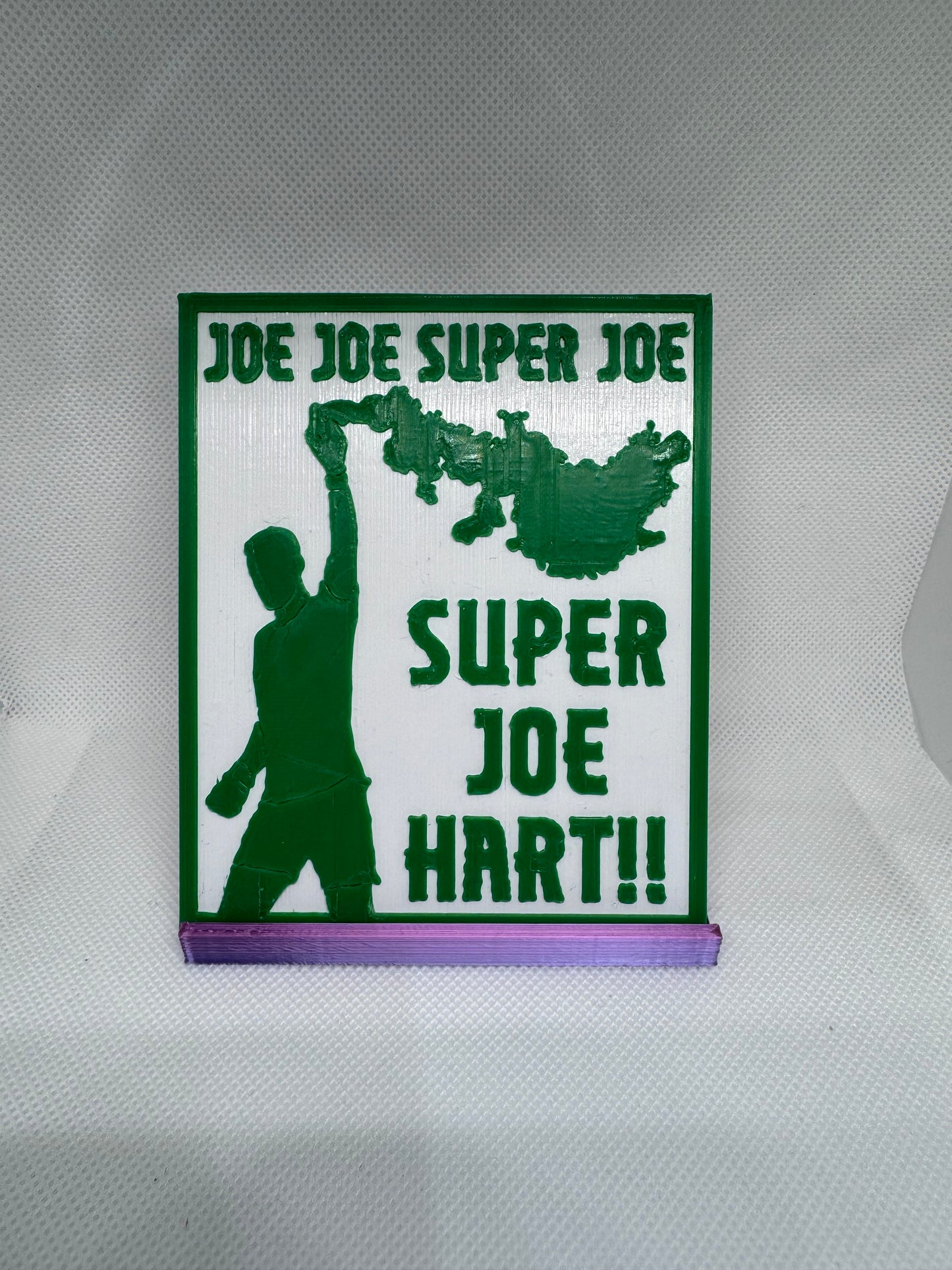 Super Joe Hart Plaque