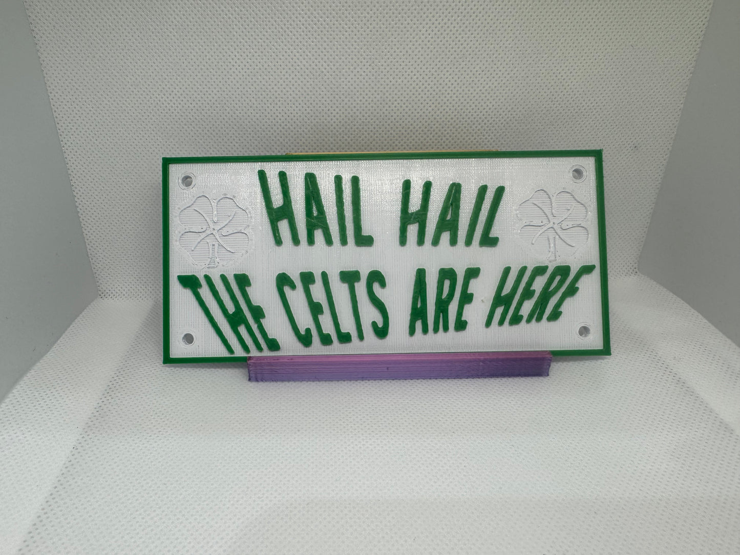 Hail hail the celts are here plaque