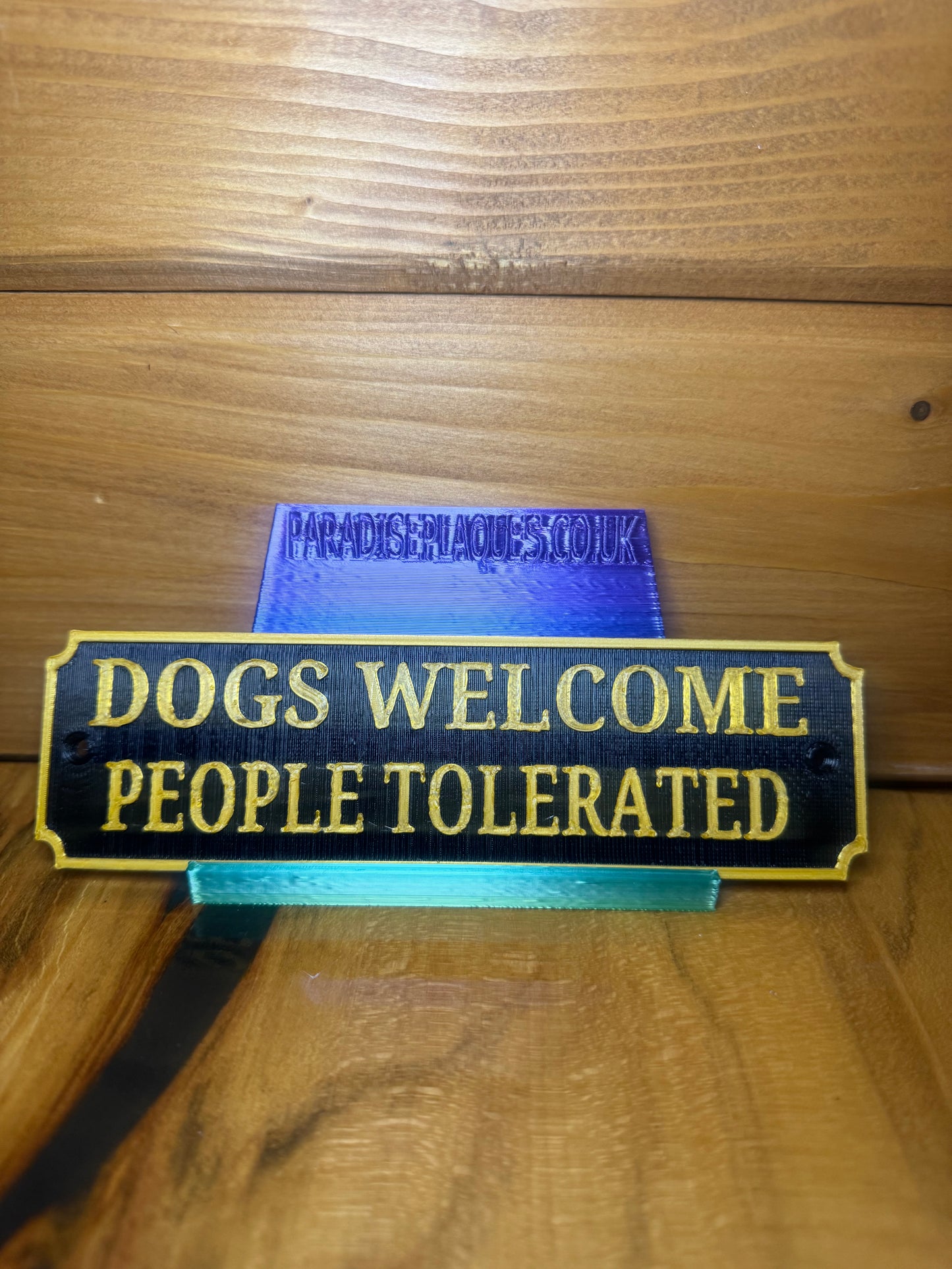 Dogs Welcome People Tolerated