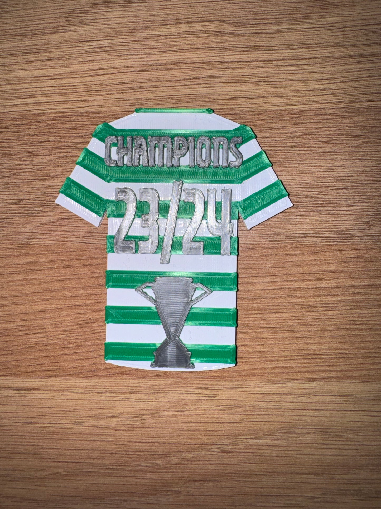 Celtic Scottish Premiership champions shirt magnets