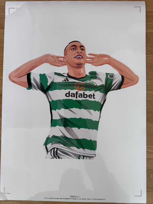 Big Adam Idah celebration sticker