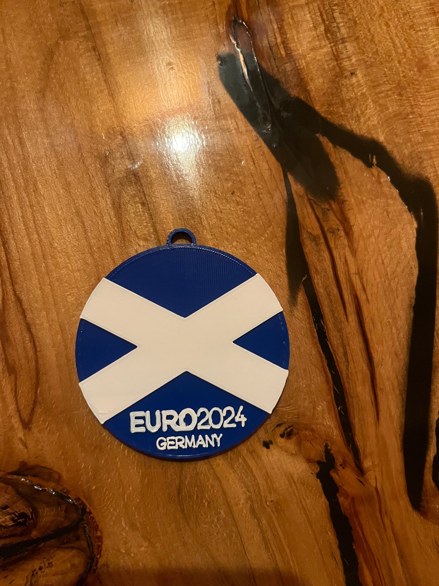 Scotland Euro2024 Christmas decoration.