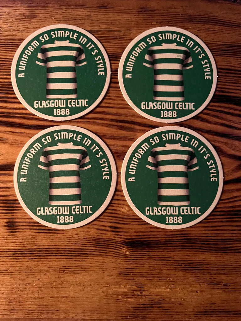 A uniform so simple in its style beer mats