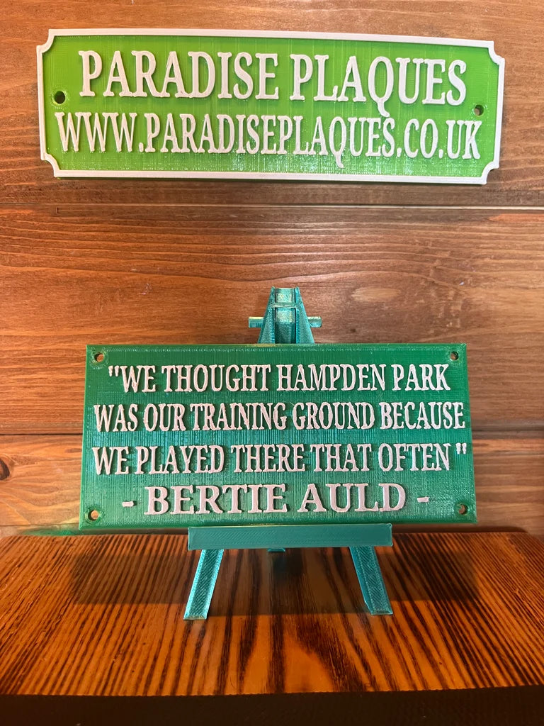 Bertie auld quote